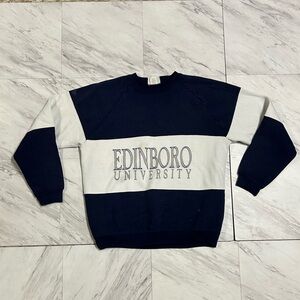 Vintage Edinboro University crewneck